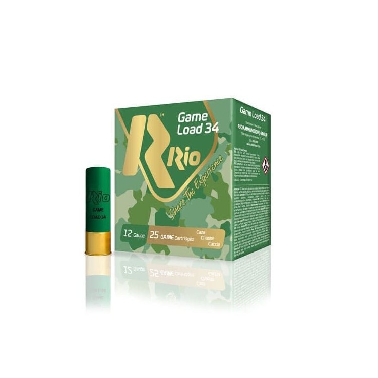 CARTUCHO RIO GAMELOAD Nº00 34gr