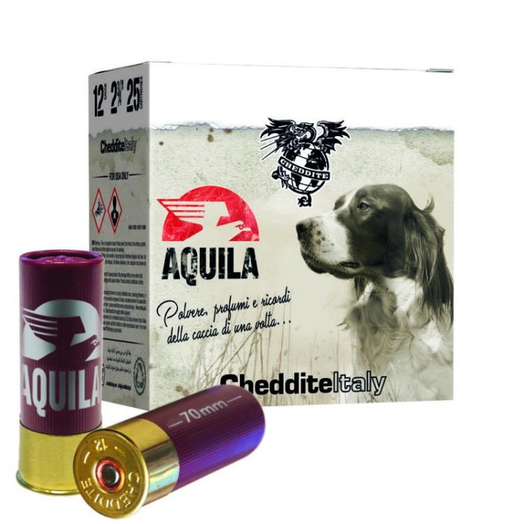 CARTUCHO CHEDDITE CAL.12 AQUILA 34g Nº5