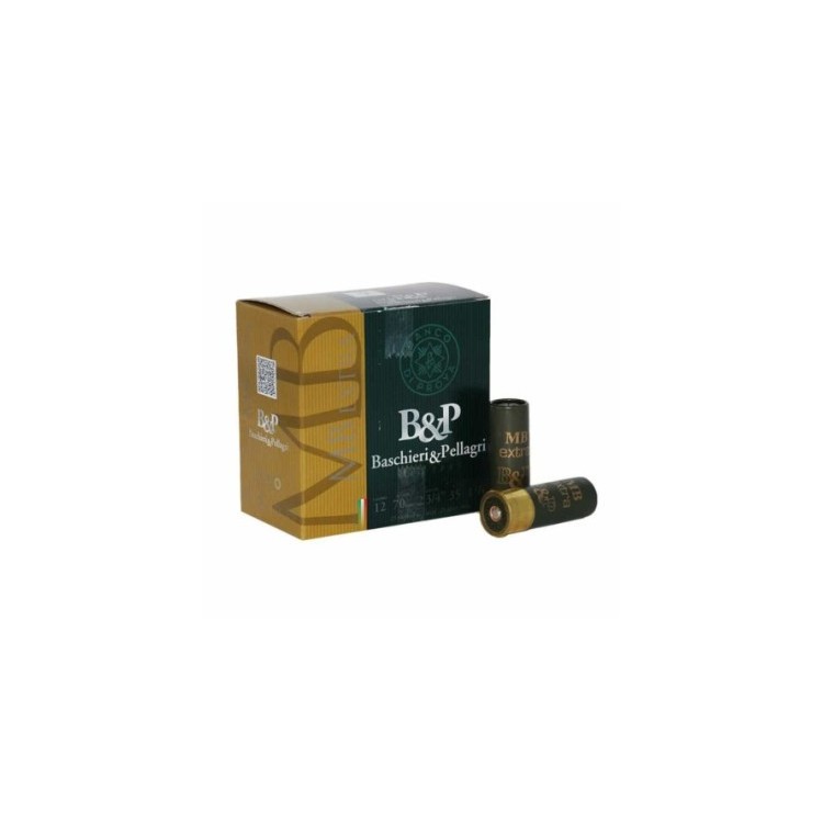 CARTUCHO B&P cal.12 MB EXTRA 34g. Nº6 CARTUCHO B&P cal.12 MB EXTRA 34g. Nº6