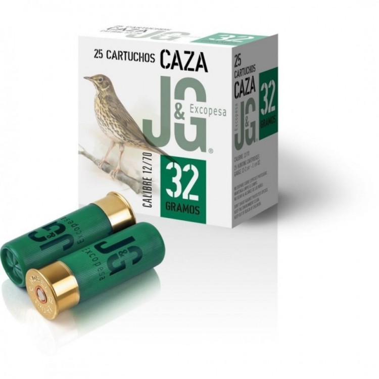 CARTUCHO J&G T-2 CAÇA Nº9 32gr CARTUCHO J&G T-2 CAÇA Nº9 32gr