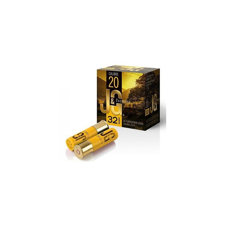 CARTUCHO J&G CAÇA cal.20 Nº8 32gr